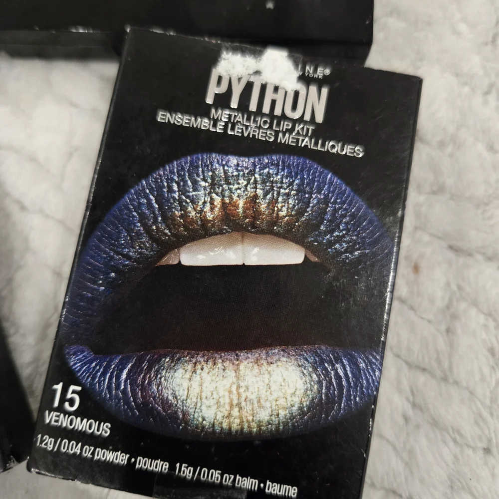 Maybelline Python Lip Kit + Profusion Eyeshadow Palette Makeup Bundle Lot New
